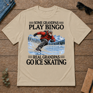 Some Grandpas Play Bingo Real Grandpas Go Ice Skating - sand - TS2D-Sand