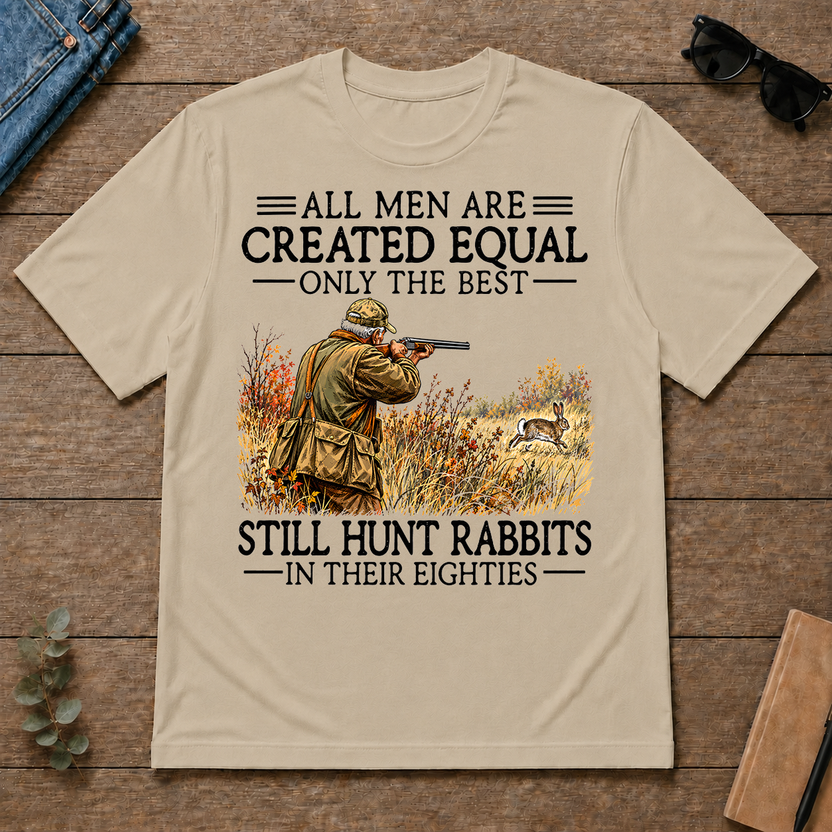 All Men Are Created Equal Rabbit Hunting 80s - sand - TS2D-Sand