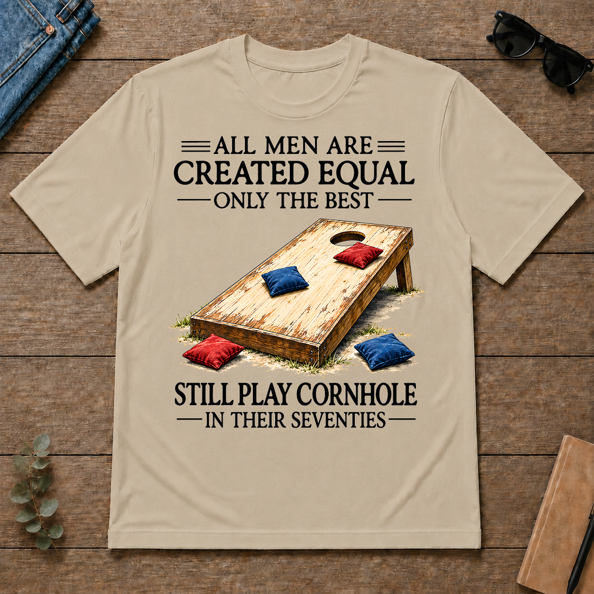Still Play Cornhole In 70s - sand - TS2D-Sand