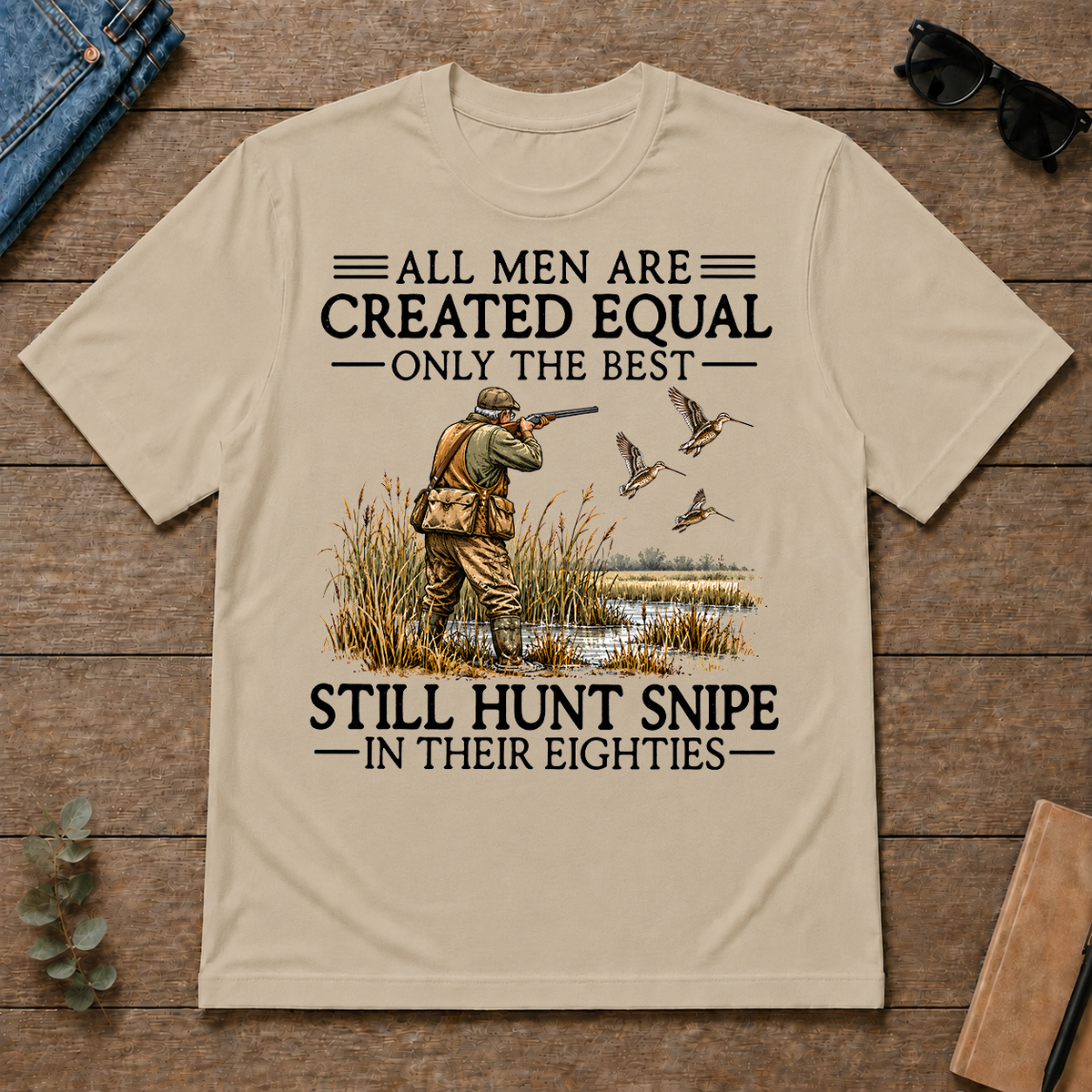All Men Are Created Equal Snipe Hunting 80s - sand - TS2D-Sand