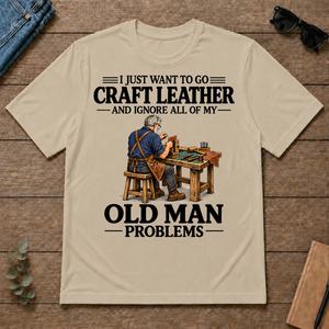 I Just Want To Craft Leather Vintage - sand - TS2D-Sand
