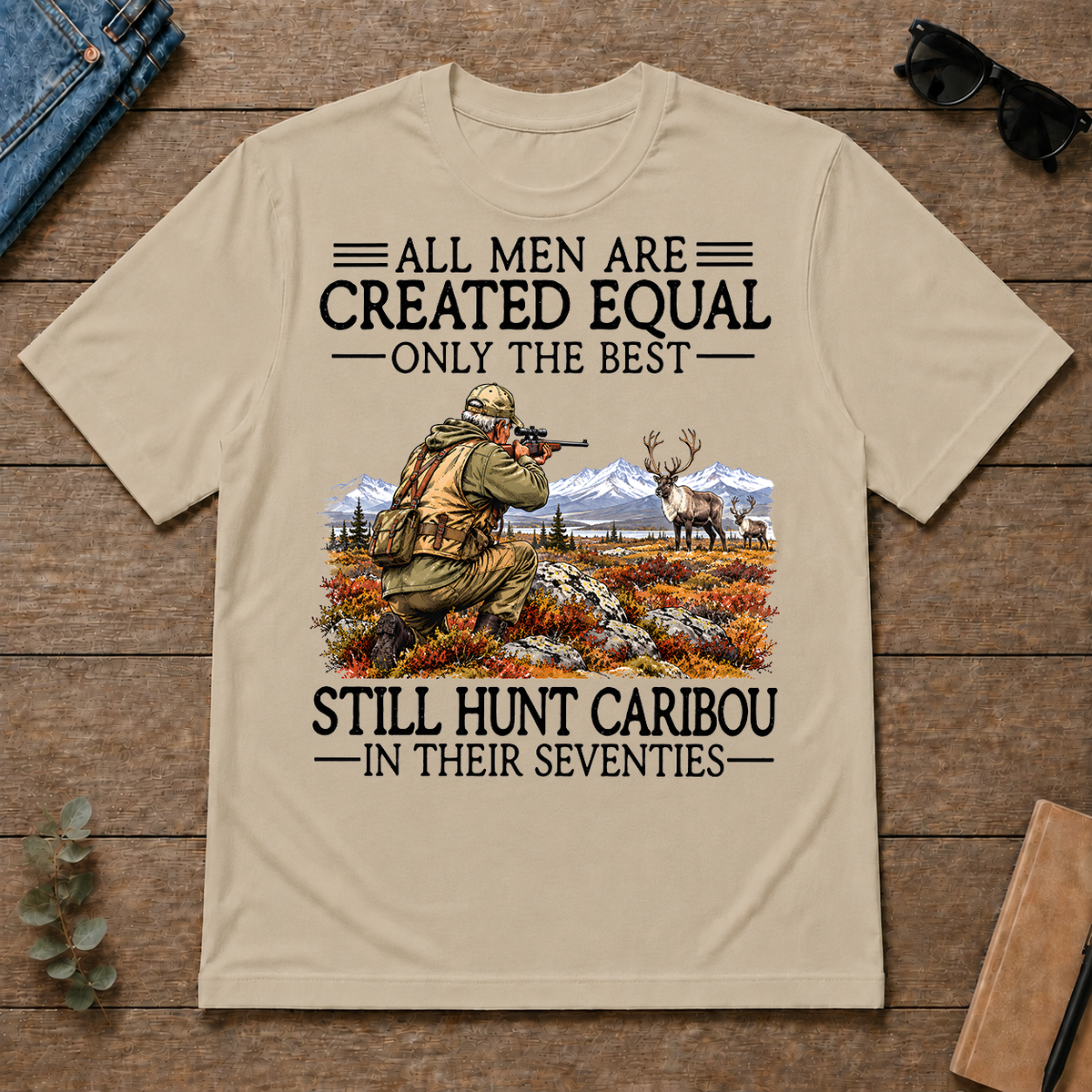 All Men Are Created Equal Caribou Hunting 70s - sand - TS2D-Sand