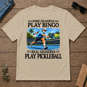 Some Grandpas Play Bingo Real Grandpas Play Pickleball - sand - TS2D-Sand