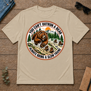 Funny You Can't Outrun A Bear Always Bring A Slow Friend - sand - TS2D-Sand