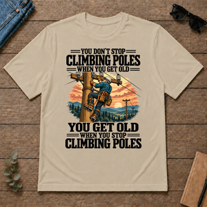 You Get Old When You Stop Climbing Poles - sand - TS2D-Sand