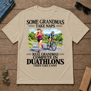Real Grandmas Compete In Duathlons - sand - TS2D-Sand