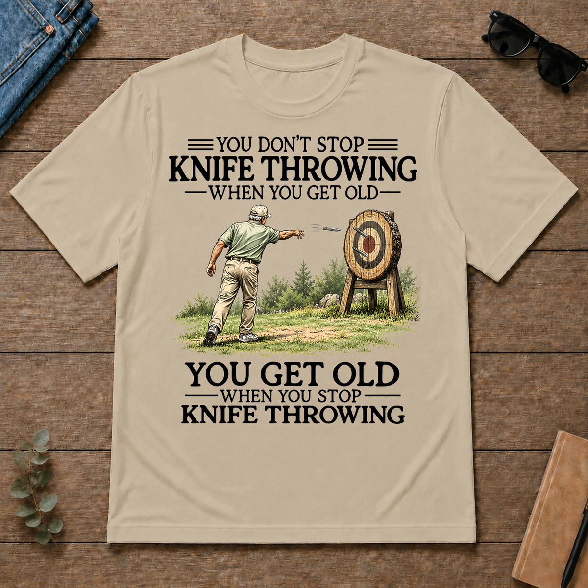 Don't Stop Knife Throwing - sand - TS2D-Sand