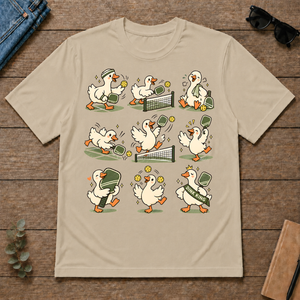 Pickleball Lover Cute Goose - sand - TS2D-Sand