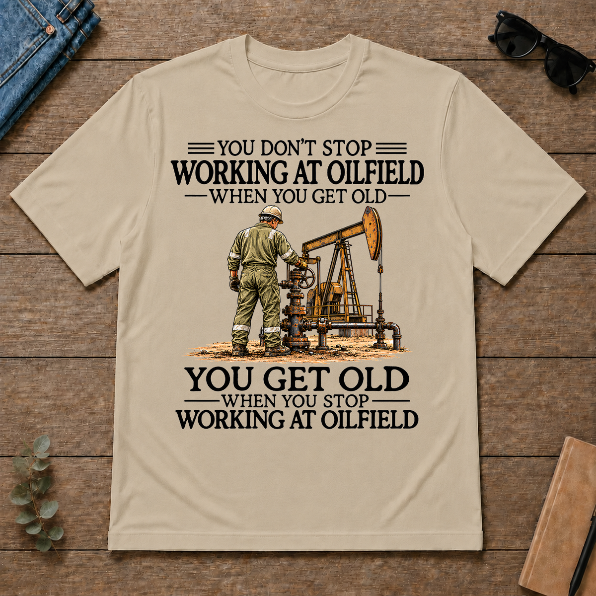 Don't Stop Working at Oilfield - sand - TS2D-Sand