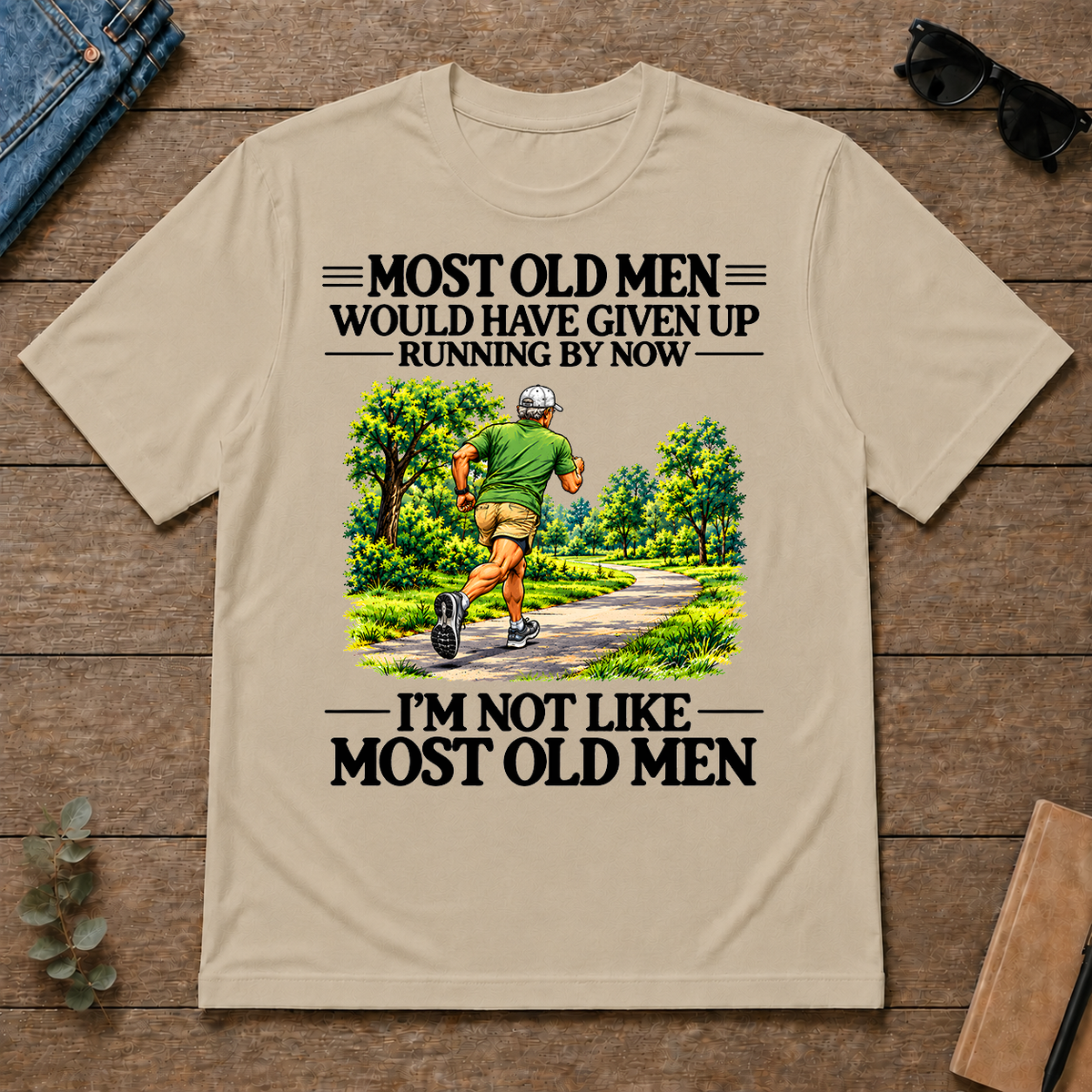 Most Old Man Would Have Given Up Running - sand - TS2D-Sand