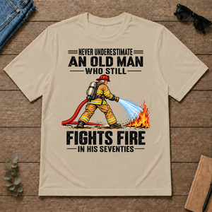 An Old Man Still Fights Fire In His 70s - sand - TS2D-Sand