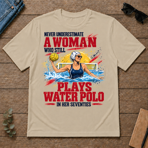 A Woman Still Plays Water Polo In Her 70s - sand - TS2D-Sand