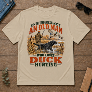 An Old Man Loves Duck Hunting - sand - TS2D-Sand