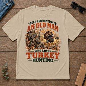 An Old Man Loves Turkey Hunting - sand - TS2D-Sand