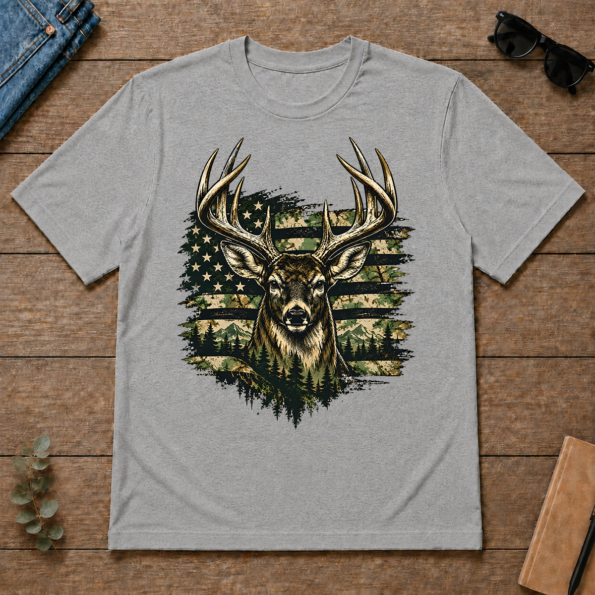 Deer America - sport-grey - TS2D-SportGrey