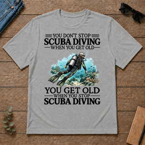 Don't Stop Scuba Driving - sport-grey - TS2D-SportGrey