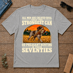 Pheasant Hunting Seventies Vintage - sport-grey - TS2D-SportGrey