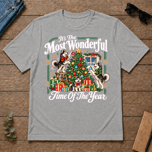 Wonderful Christmas Huskie - sport-grey - TS2D-SportGrey