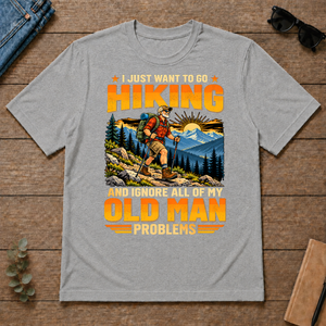 I Just Want To Go Hiking - sport-grey - TS2D-SportGrey