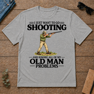 I Just Want To Go Shooting - sport-grey - TS2D-SportGrey