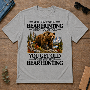 Don't Stop Bear Hunting - sport-grey - TS2D-SportGrey