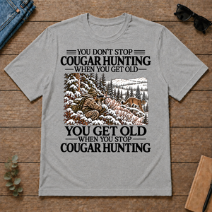 Don't Stop Mountain Lion Hunting Snow - sport-grey - TS2D-SportGrey