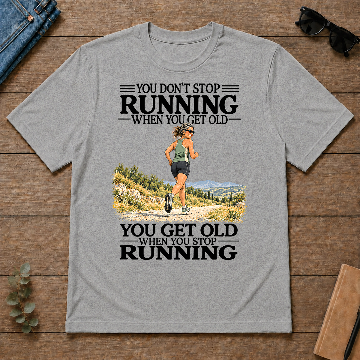 Don't Stop Running - sport-grey - TS2D-SportGrey