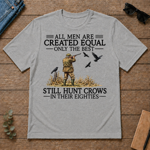 All Men Are Created Equal Crow Hunting 80s - sport-grey - TS2D-SportGrey