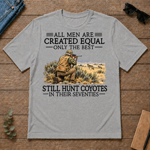 All Men Are Created Equal Coyote Hunting 70s - sport-grey - TS2D-SportGrey