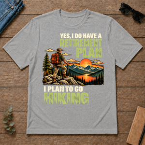 I Plan To Go Hiking - sport-grey - TS2D-SportGrey