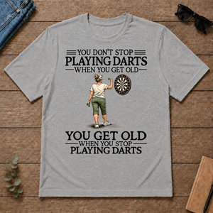 Don't Stop Playing Darts - sport-grey - TS2D-SportGrey