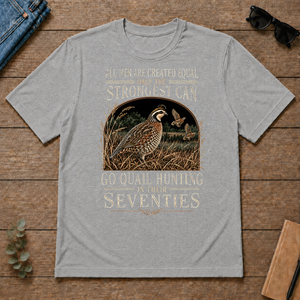 Quail Hunting Strongest Man In Seventies - sport-grey - TS2D-SportGrey