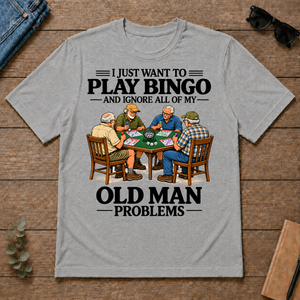 I Just Want To Play Bingo - sport-grey - TS2D-SportGrey