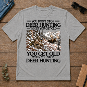 Don't Stop Moose Hunting Snow - sport-grey - TS2D-SportGrey