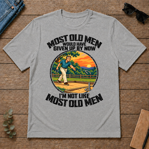 Horseshoe Pitching Most Old Men Would Have Given Up By Now - sport-grey - TS2D-SportGrey