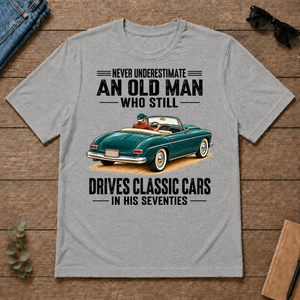 An Old Man Still Drives Classic Cars In His 70s - sport-grey - TS2D-SportGrey
