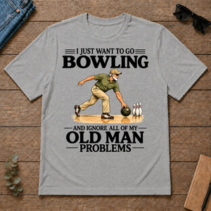 I Just Want To Go Bowling - sport-grey - TS2D-SportGrey