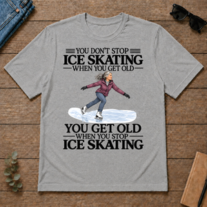 Don't Stop Ice Skating - sport-grey - TS2D-SportGrey