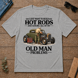 I Just Want To Build Hot Rods - sport-grey - TS2D-SportGrey