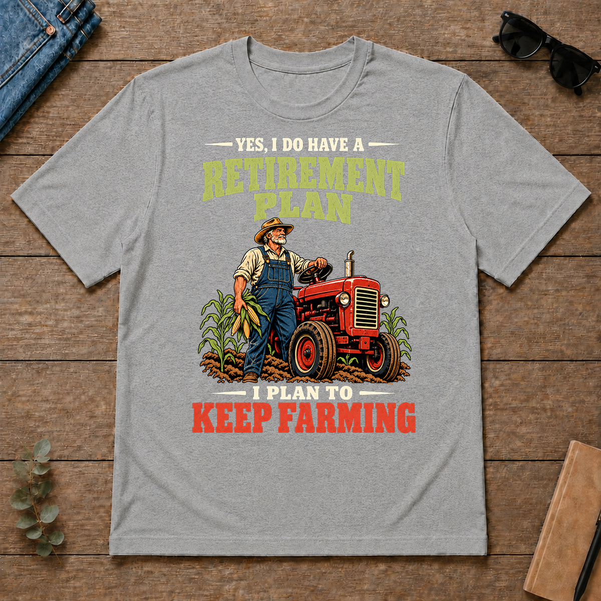 I Plan To Keep Farming - sport-grey - TS2D-SportGrey