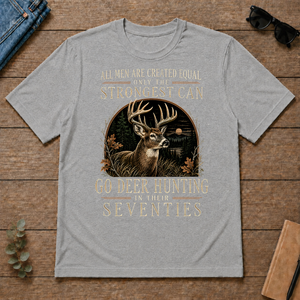 Deer Hunting Strongest Man In Seventies - sport-grey - TS2D-SportGrey
