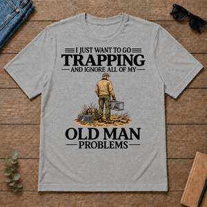 I Just Want To Go Trapping - sport-grey - TS2D-SportGrey