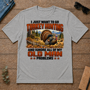 I Just Want To Turkey Hunting - sport-grey - TS2D-SportGrey