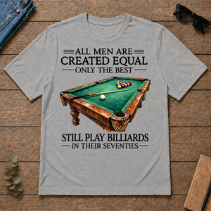 Still Play Billiards In 70s - sport-grey - TS2D-SportGrey