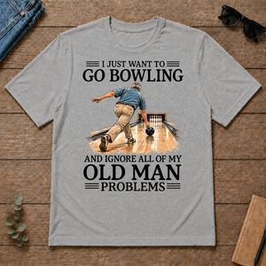 I Just Want To Go Bowling - sport-grey - TS2D-SportGrey