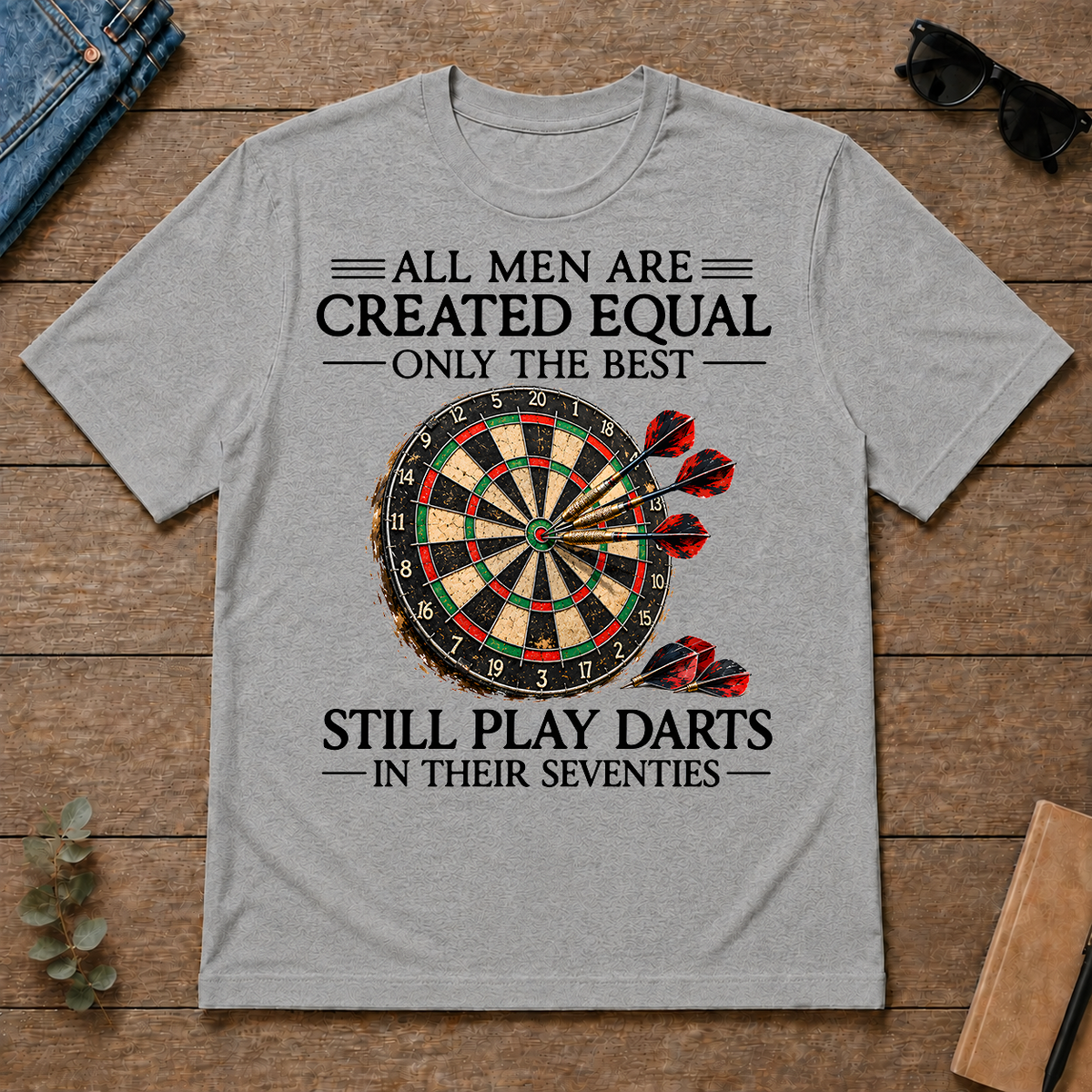 Still Play Darts In 70s - sport-grey - TS2D-SportGrey