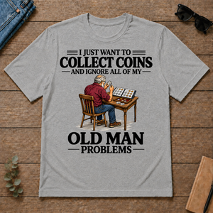 I Just Want To Collect Coins - sport-grey - TS2D-SportGrey