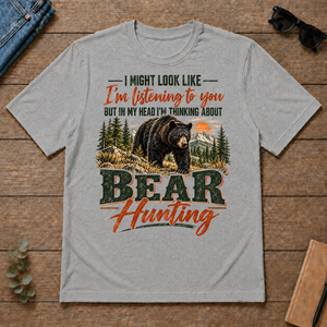 I'm Thinking About Bear Hunting - sport-grey - TS2D-SportGrey