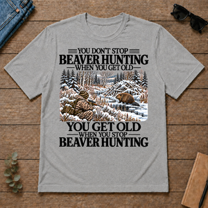 Don't Stop Beaver Hunting Snow - sport-grey - TS2D-SportGrey