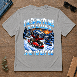 Snow Tubes Are Calling And I Must Go - sport-grey - TS2D-SportGrey
